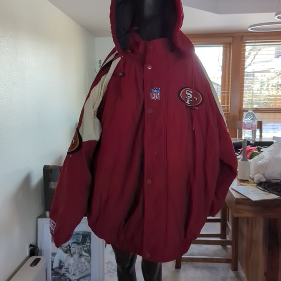 NFL PRO LINE AUTHENTIC by STARTER SAN FRANCISCO 49 JACKET Adult SIZE XXL VINTAGE - Picture 16 of 16